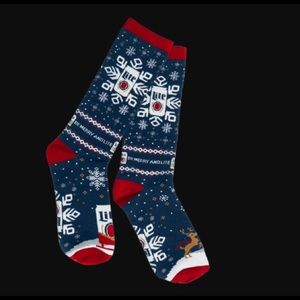 NWT| Miller Lite | Christmas Socks